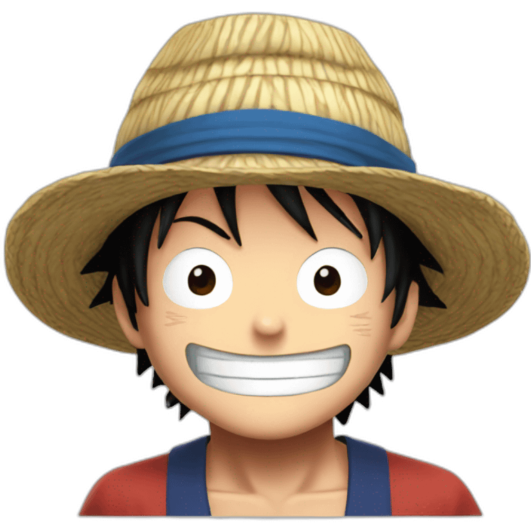 One piece luffy emoji