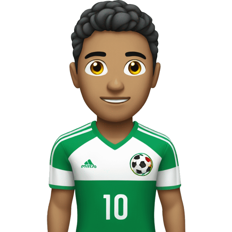 mexican boy futbol player emoji