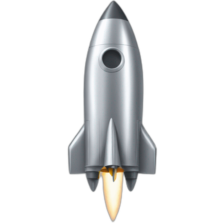 Silver Rocket emoji