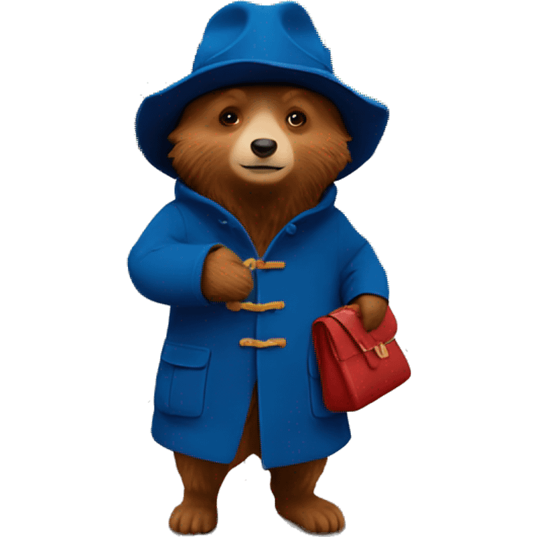 Paddington in the Red Square emoji