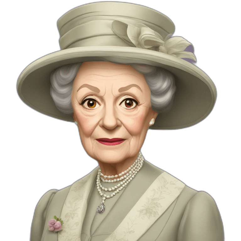 The Dowager Countess of Grantham emoji