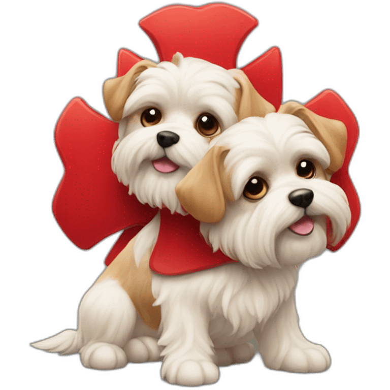 Red Maltese cross emoji