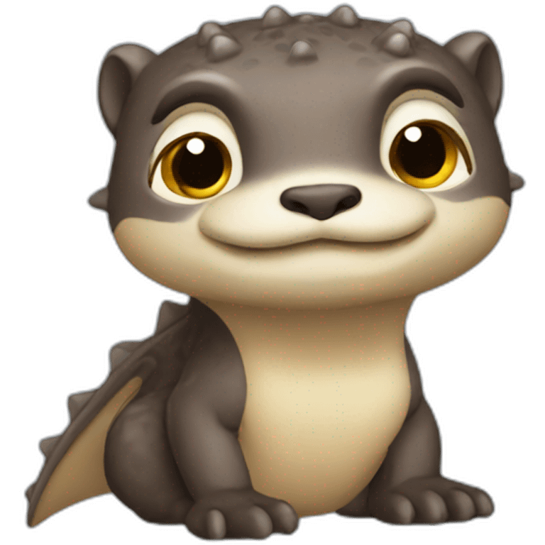 Dragon loutre emoji