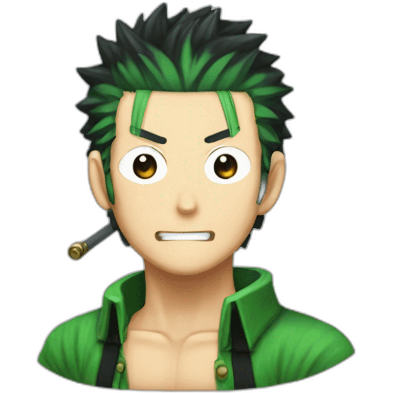 One piece zoro emoji