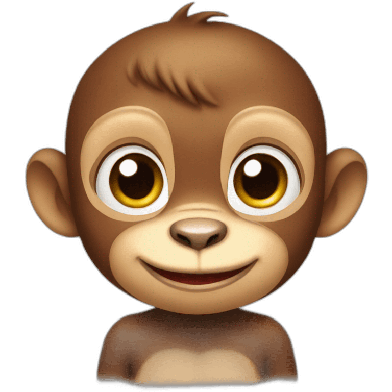 Baby monkey emoji