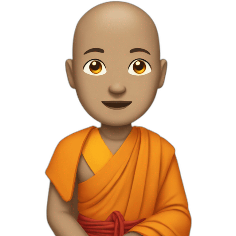 buddhist monk emoji