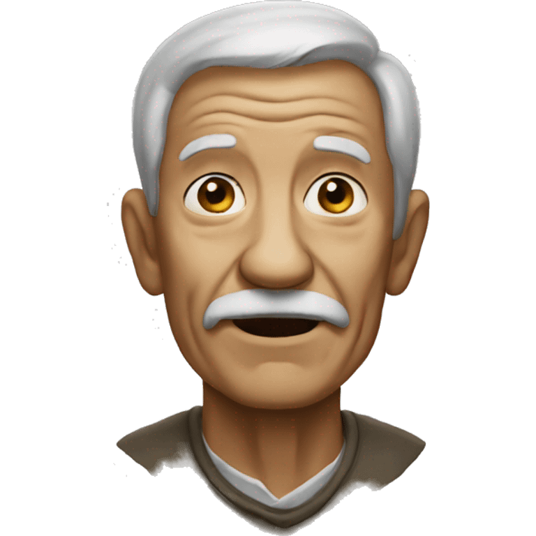 Very old man emoji