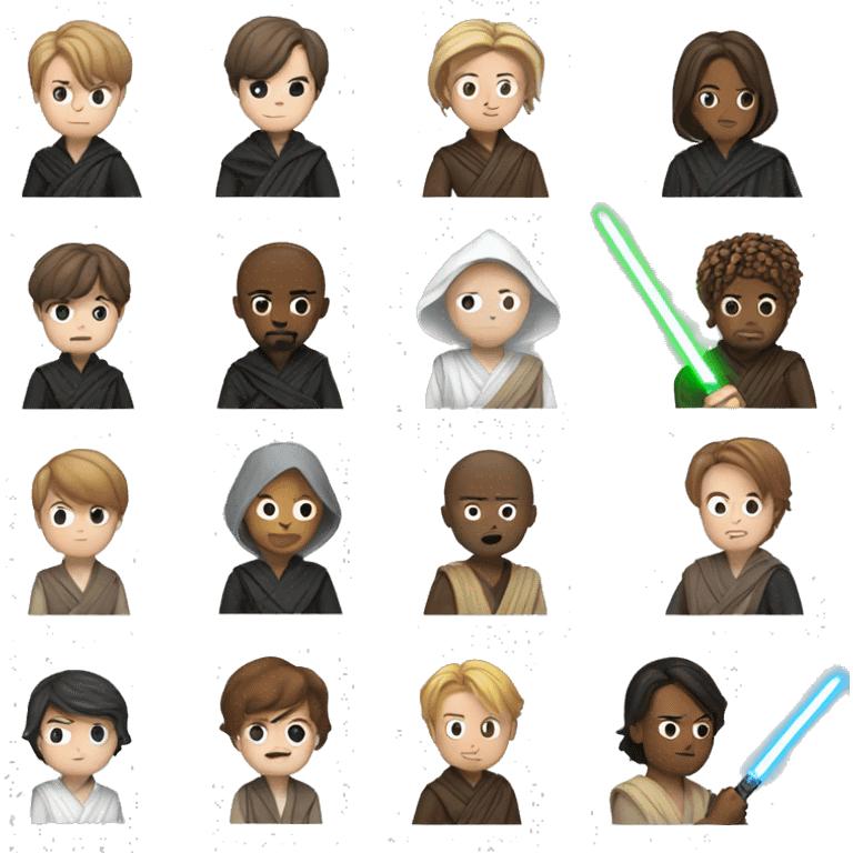 Bts vs jedi emoji