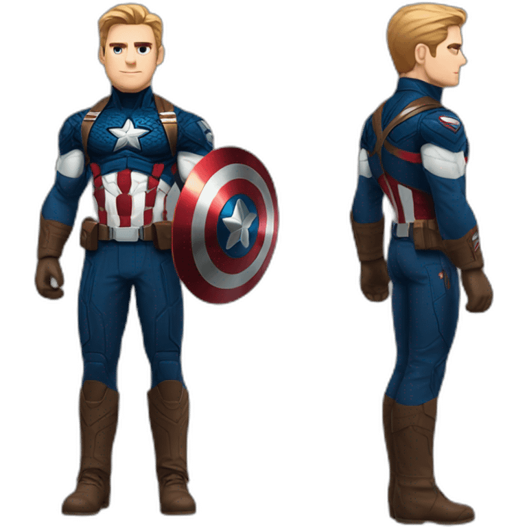 capitan america fullbody emoji