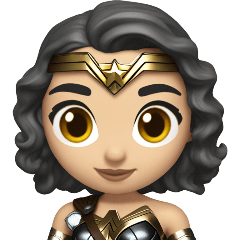 gal gadot as wonder woman entire figure emoji