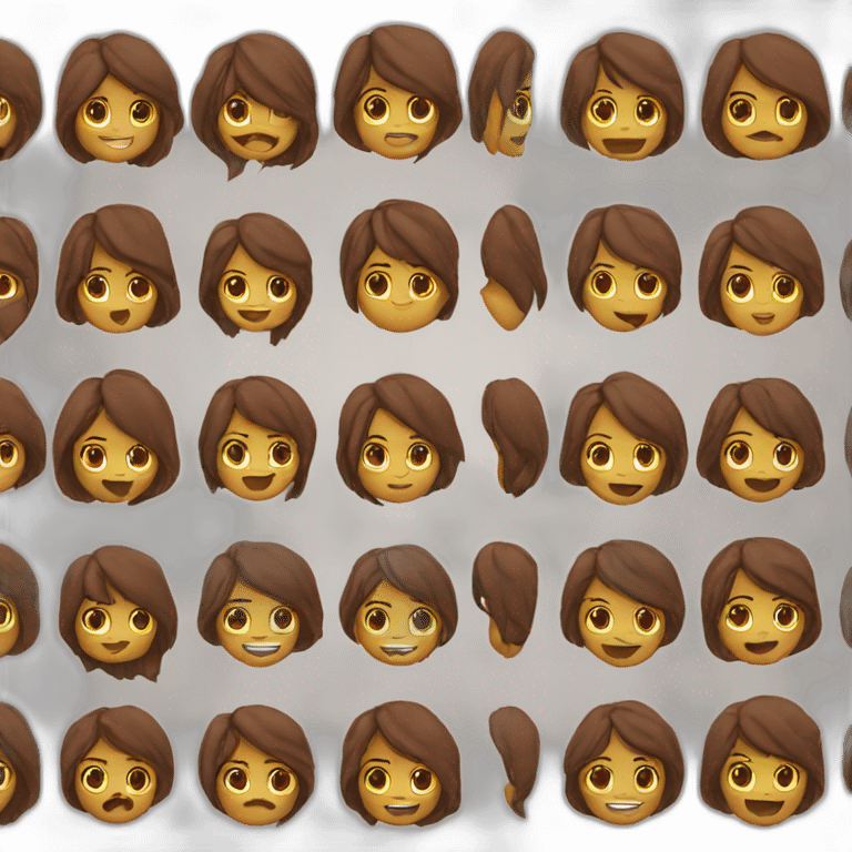 Chat marron emoji