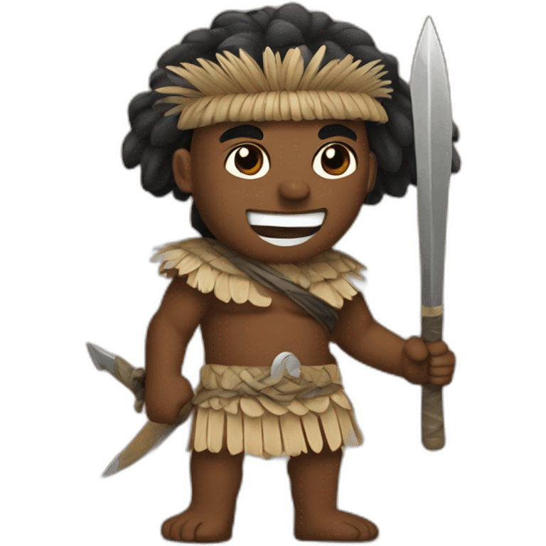 Fijian Warrior emoji