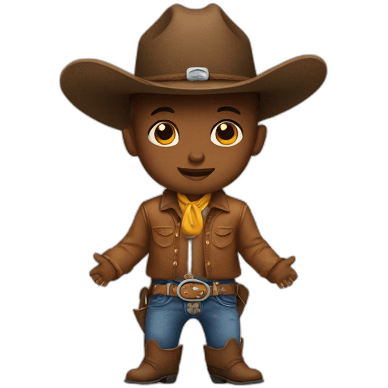 Cowboy baby emoji