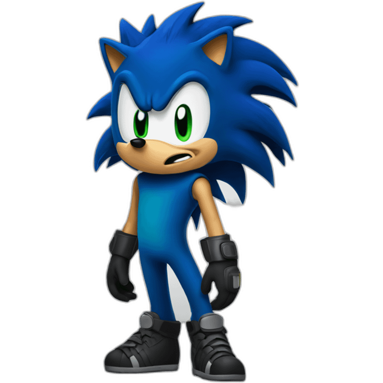 Scourge the hedgehog emoji