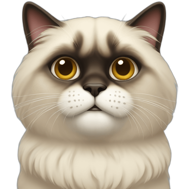 Himalayan cat emoji