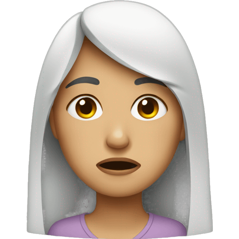 crying woman emoji