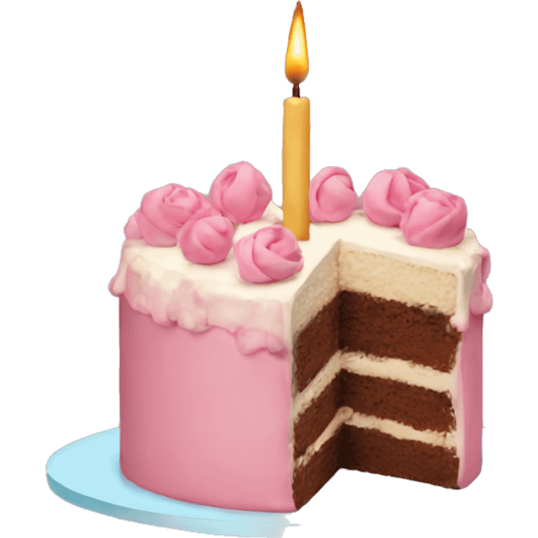 Aesthetic cake emoji