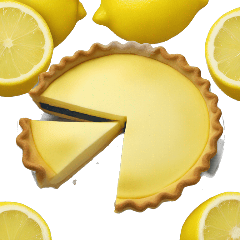 Lemon pie emoji