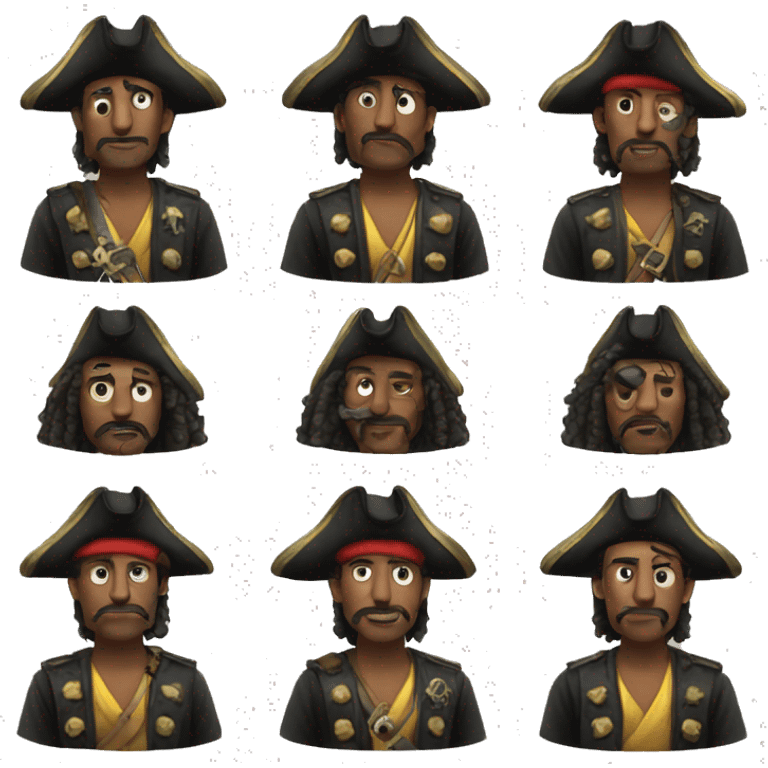 Pirates emoji