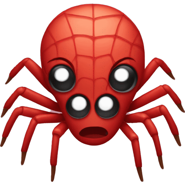 red spider emoji emoji