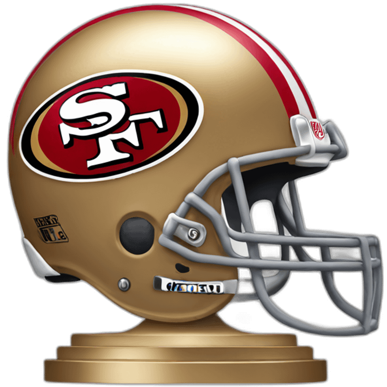 49ers trophy emoji