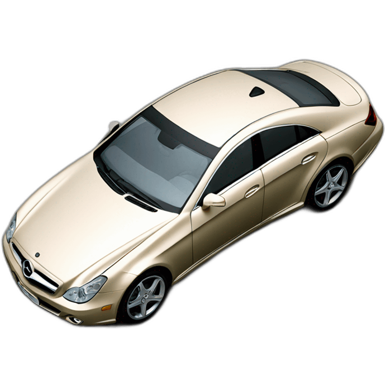 Mercedes CLS w219 color champagne more view emoji