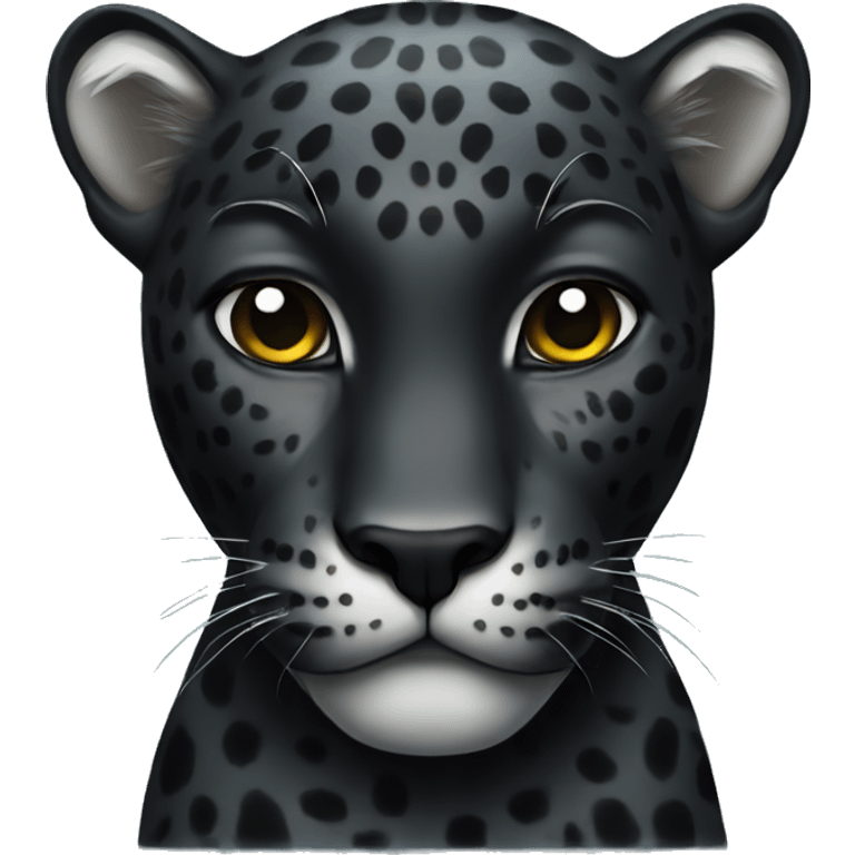 Black jaguar emoji