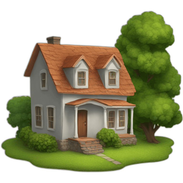 small home emoji