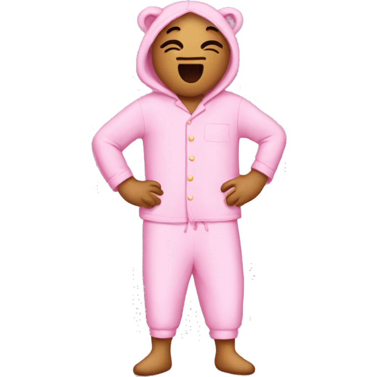 pink pijama emoji