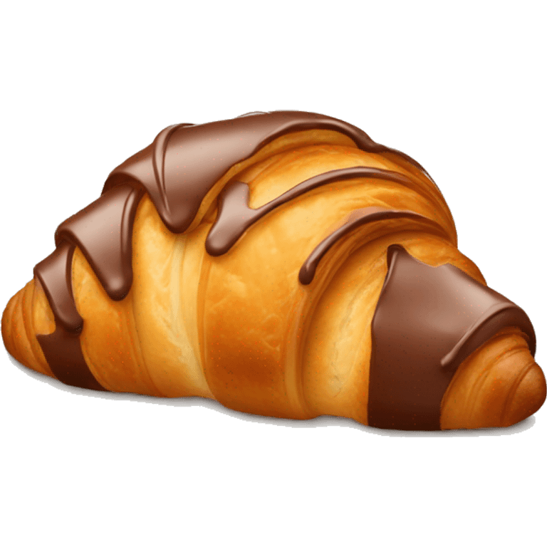 Chocolate croissant  emoji