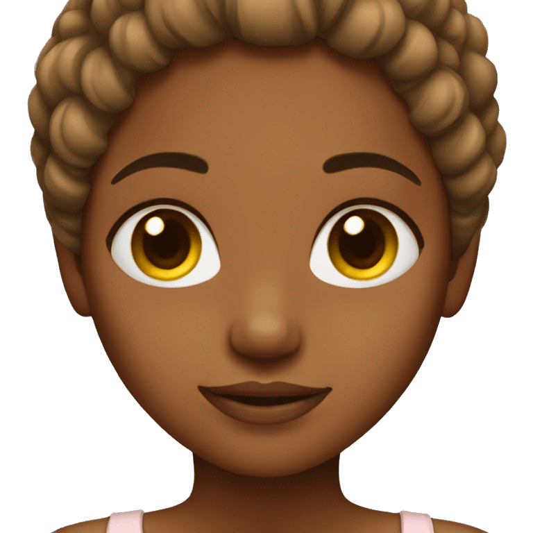 girl brown skin  emoji