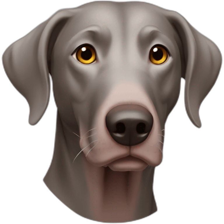 wild boar weimaraner emoji