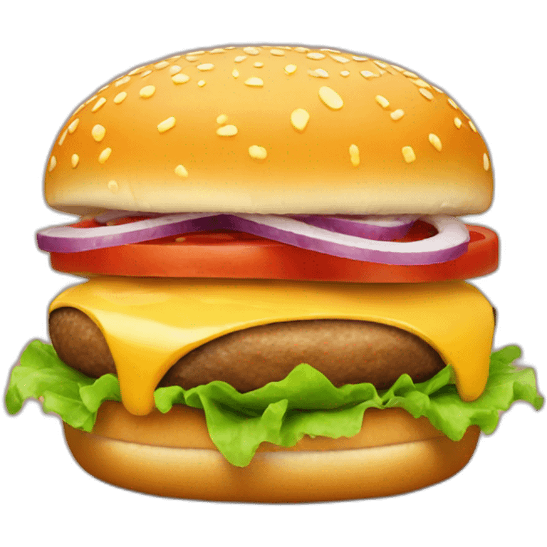 cheese burger emoji