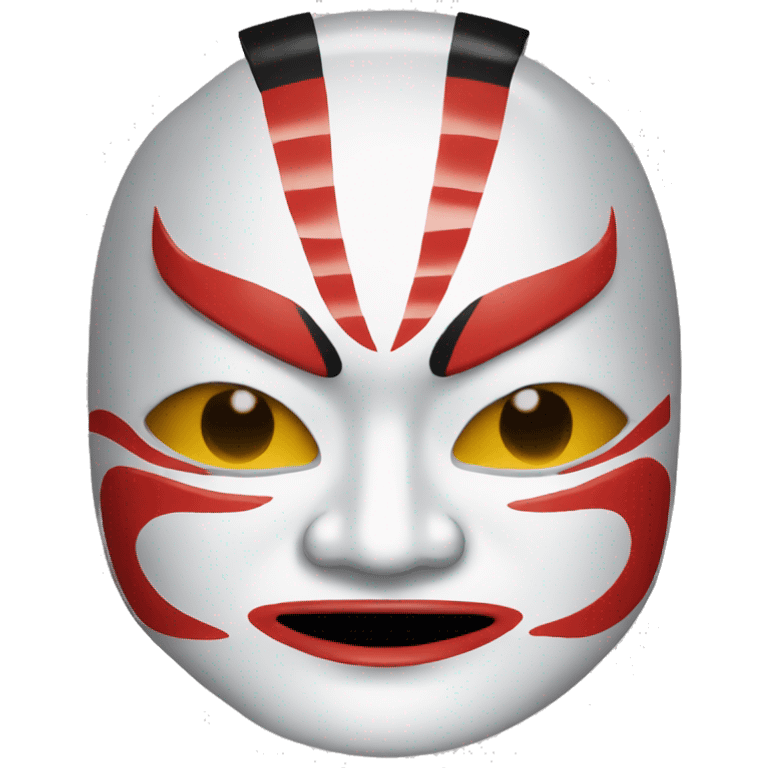 kabuki mask emoji