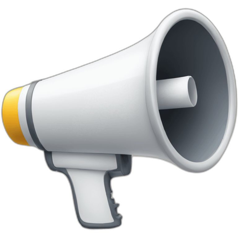 megaphone speaking emoji