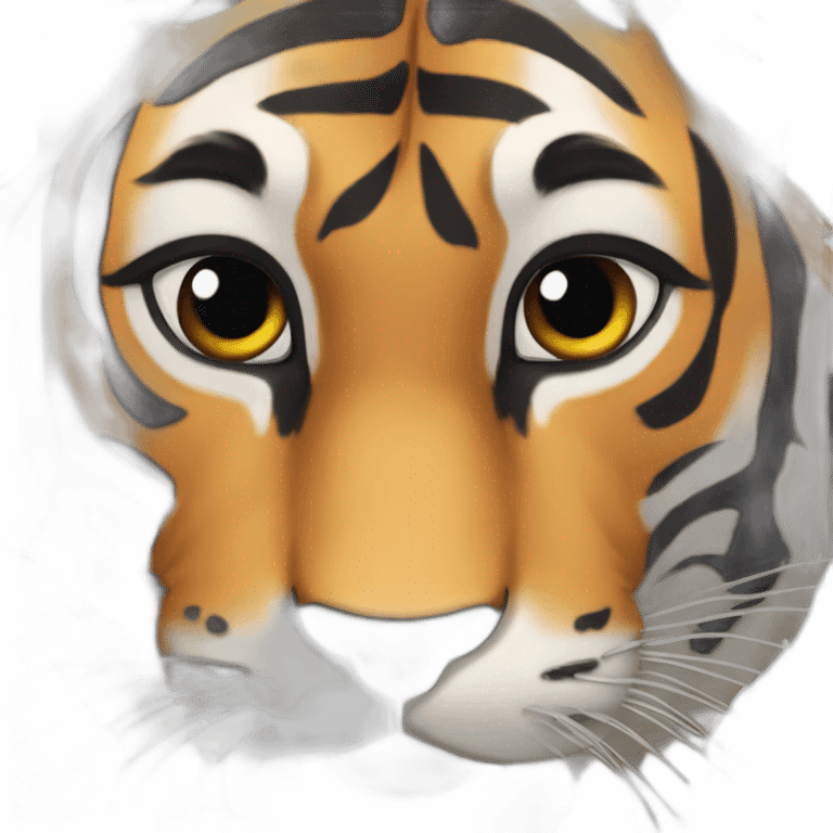 Tigre risas emoji