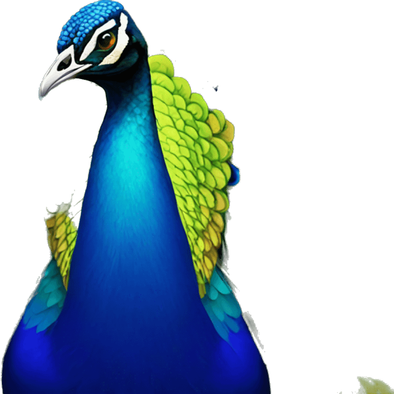 peacock emoji