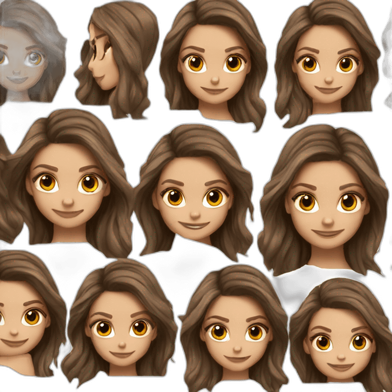 nina dobrev emoji