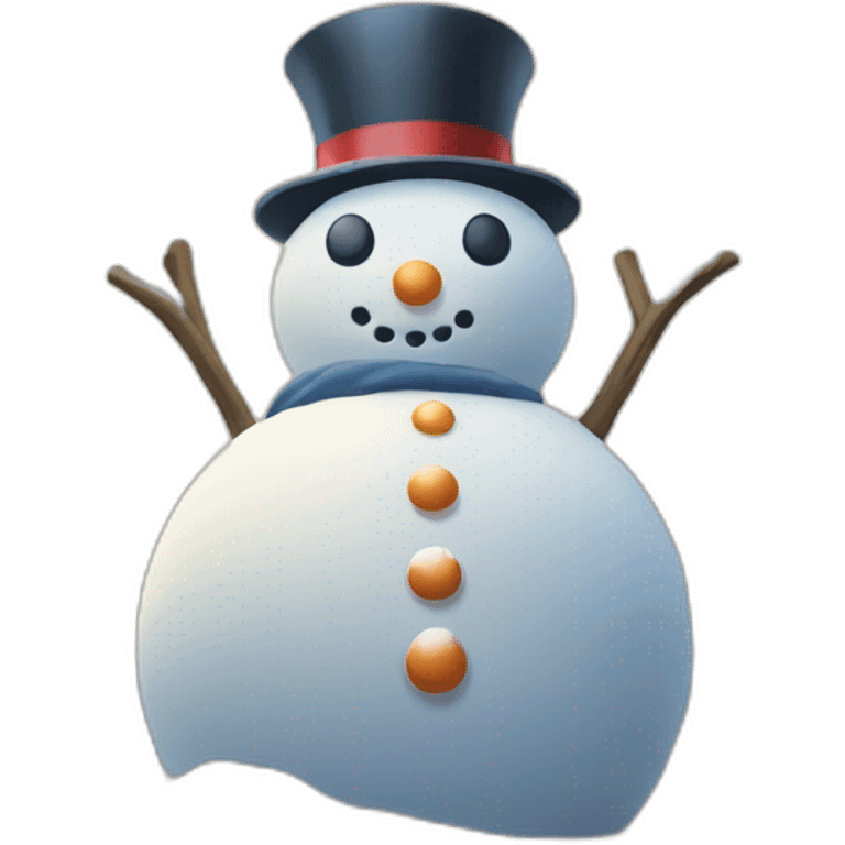 Snowman Statue Epic Mystery Legendary NewYear PokemonTheme Pokeball Snowfall Snowballs emoji