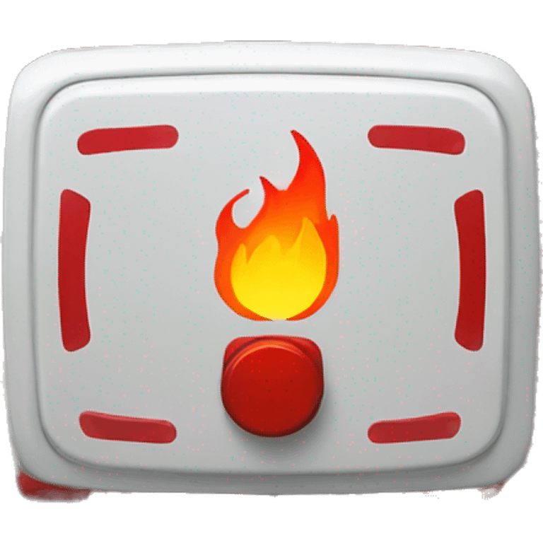 Fire alarm  emoji