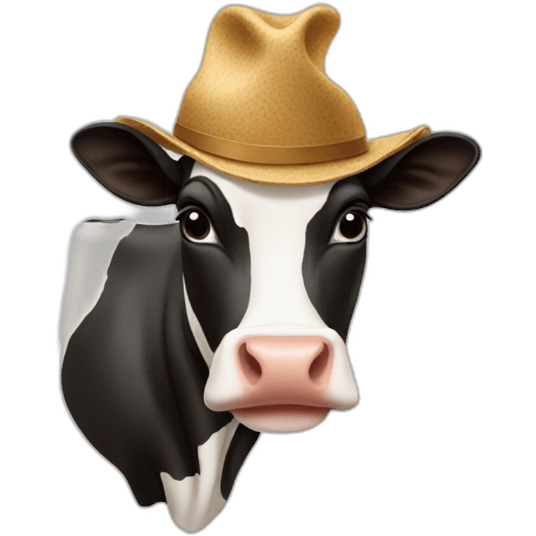 cow in hat emoji