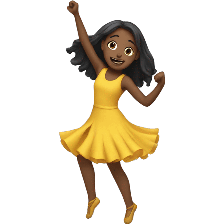 girl dancing emoji