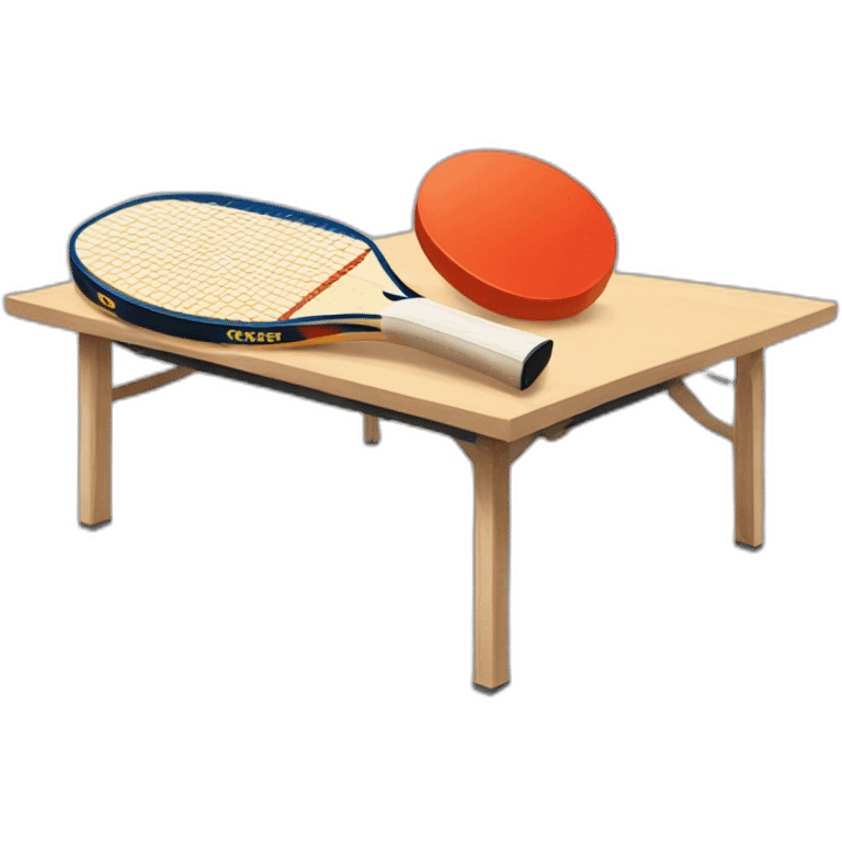 Table tennis emoji