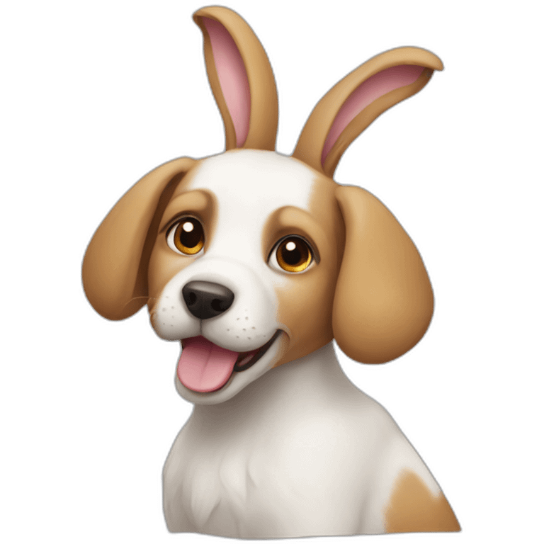 rabbit dog emoji