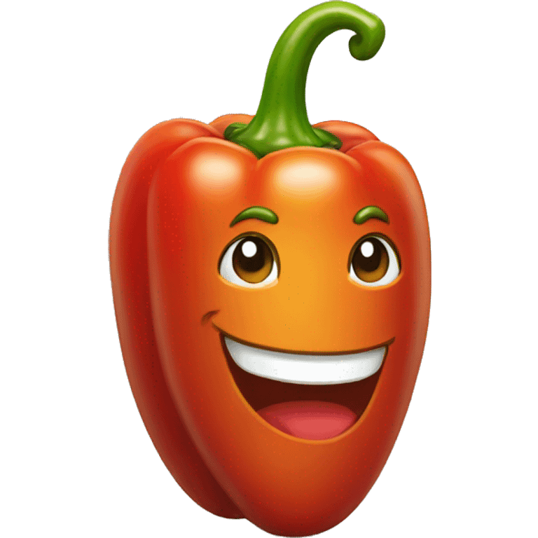 pepper smiling emoji