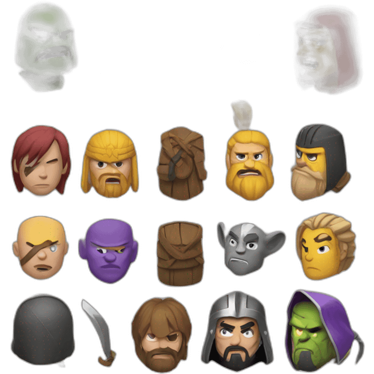 Clash of clan  emoji