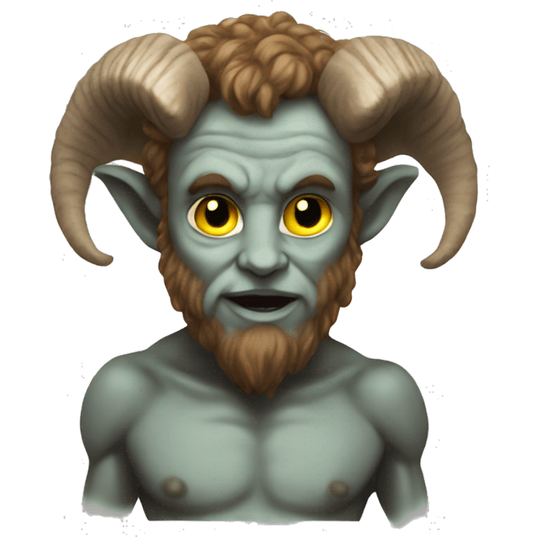 Satyr ufo emoji