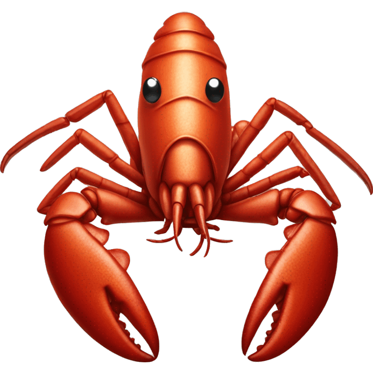 Christmas lobster emoji