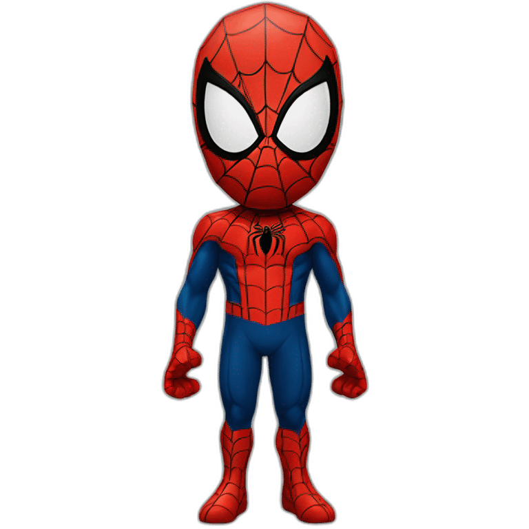 Spider Man doigt d'honneur emoji