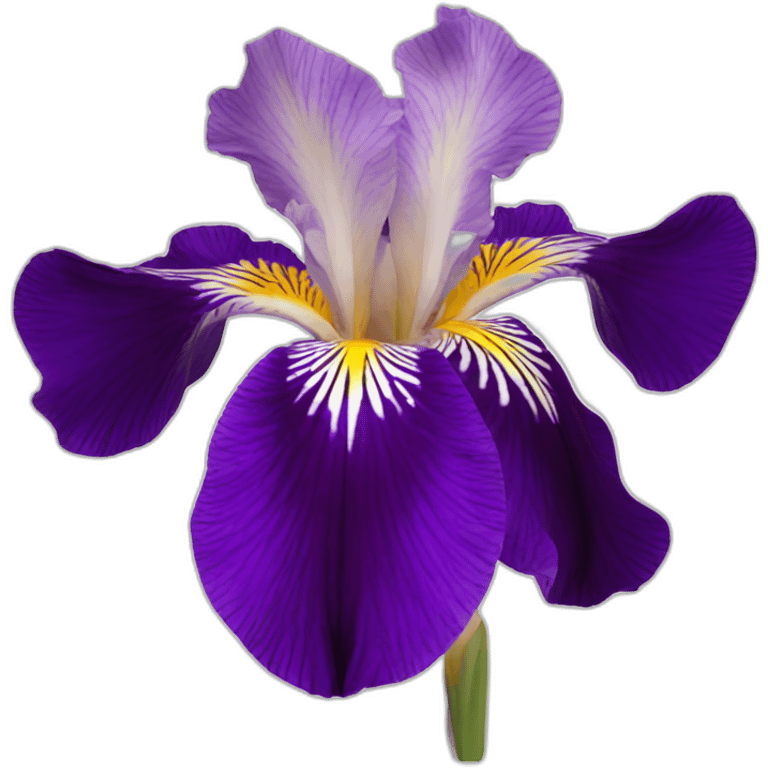 iris flora emoji